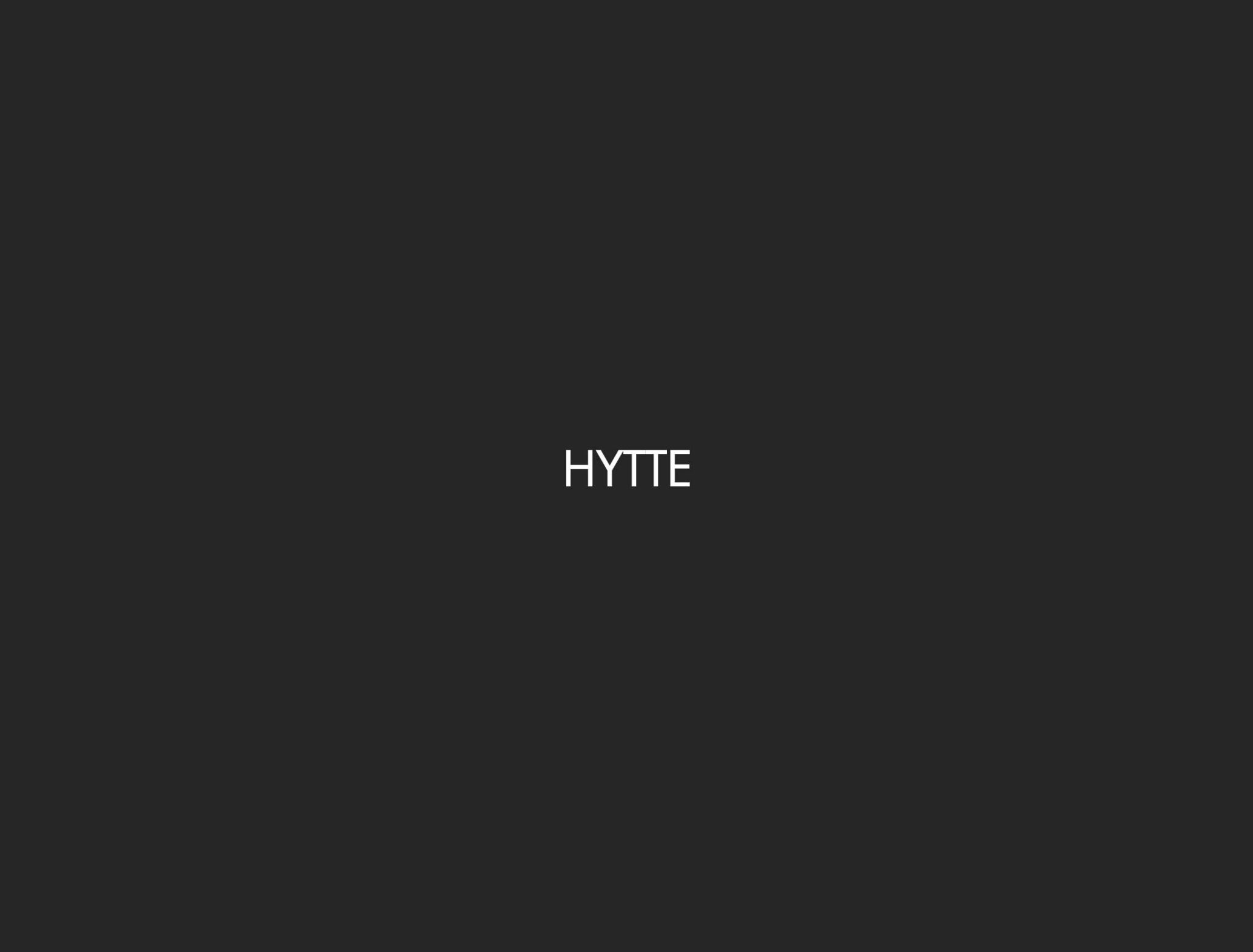HYTTE - HVALER